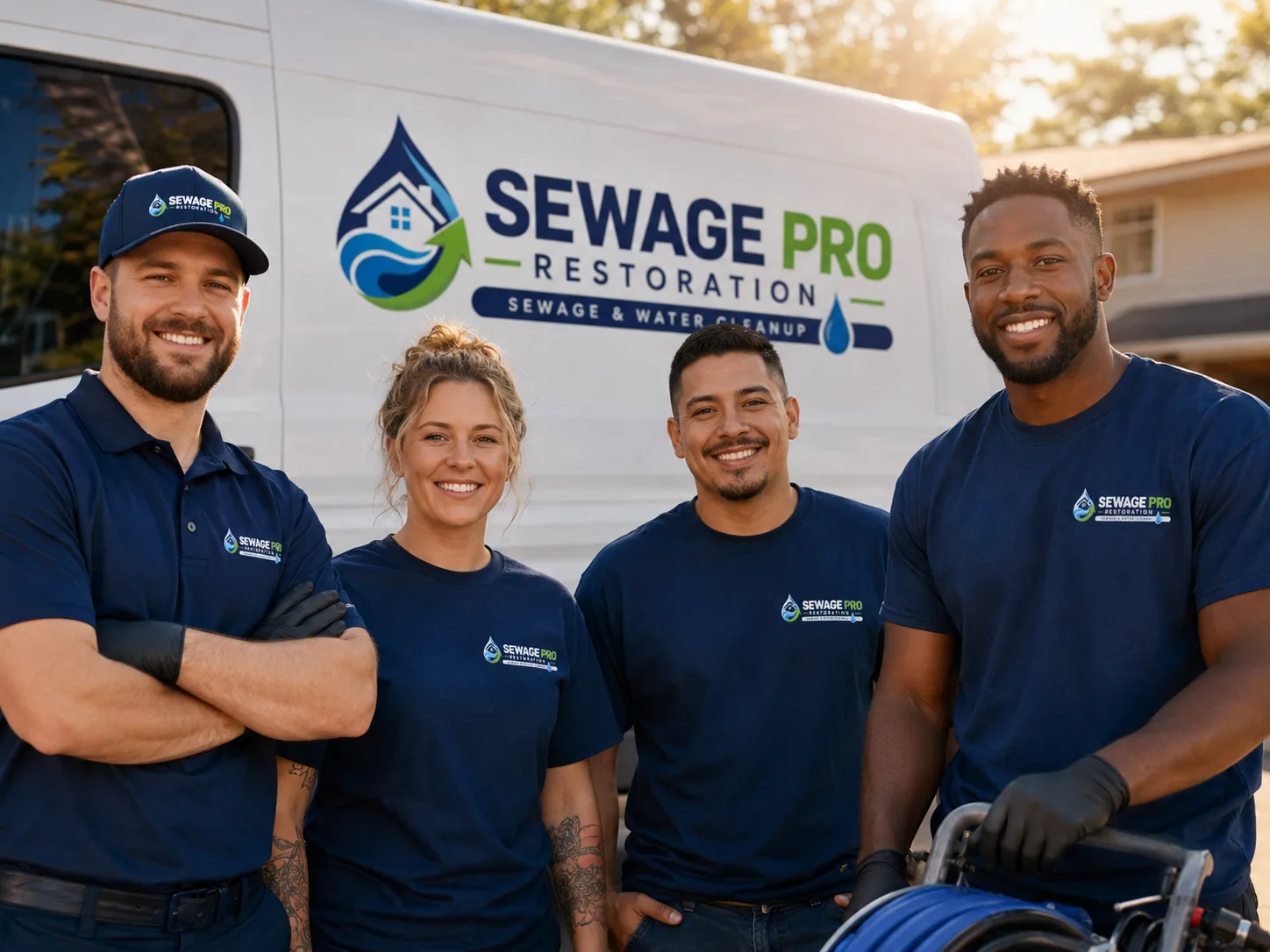 Sewage Cleanup Services company in The Rock, GA